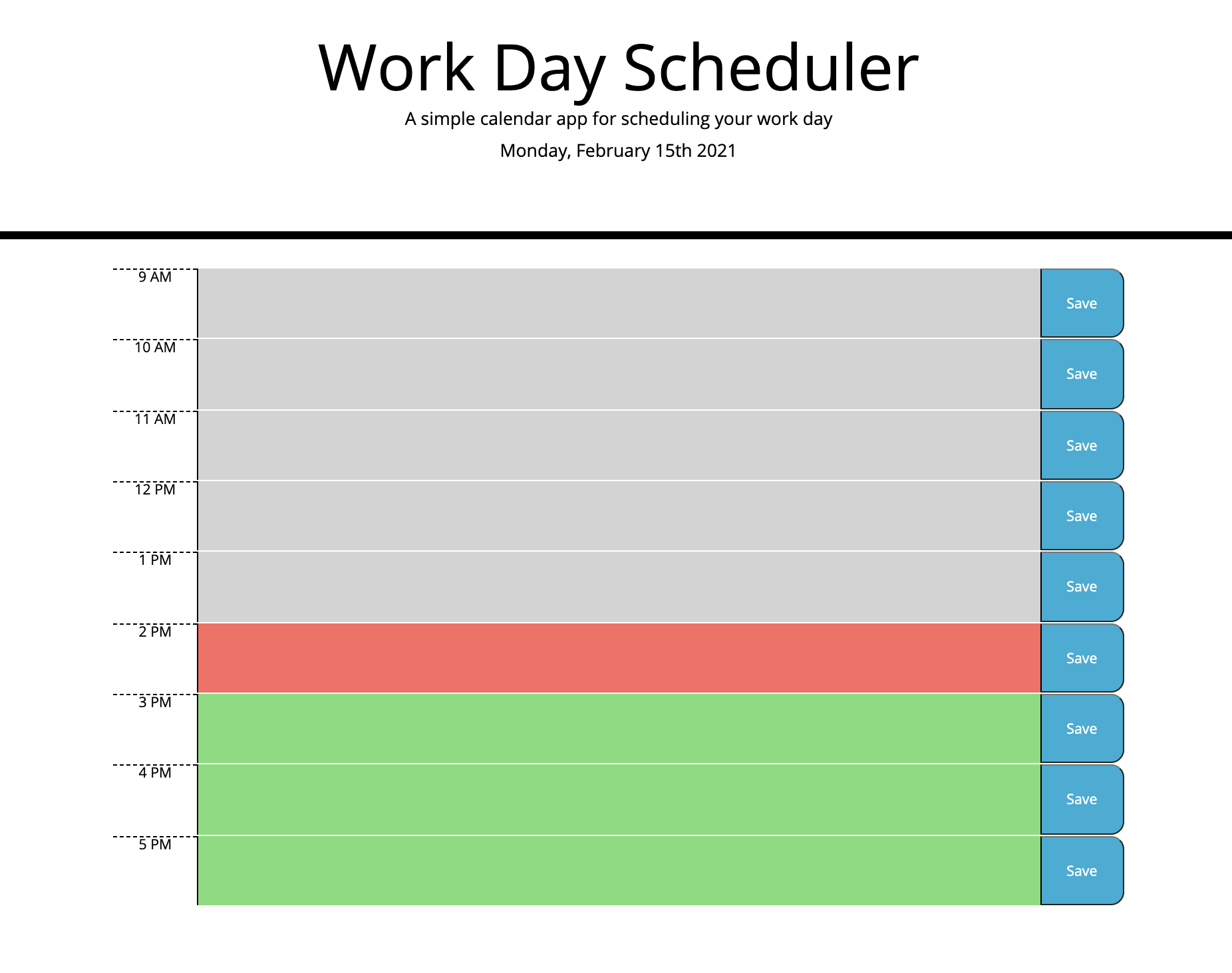Screenshot of a website